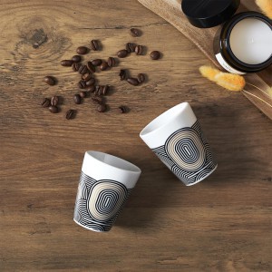 Puodelis keramikinis espresso 100ml Home Deco KA0133
