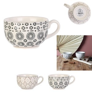 Puodelis porcelianinis MIRAŽAS 350 ml Home Deco KA4252