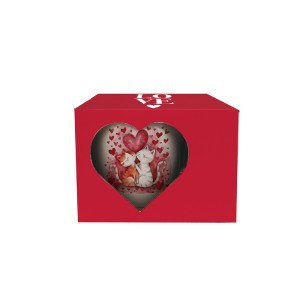 Puodelis porcelianinis Įsimylėję katinai 460 ml DUO