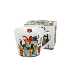 Puodelis porcelianinis 610 ml THE CHAIR  DUO