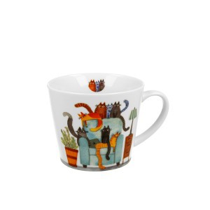Puodelis porcelianinis 610 ml THE CHAIR  DUO