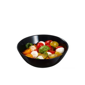 Dubuo juodo grūdinto stiklo Zelie D16 cm talpa 0,4 l ARCOPAL 00512