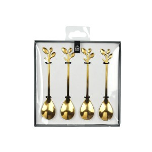 Šaukšteliai arbatai 11,8 cm 4 vnt. Home Deco KA5088