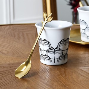 Šaukšteliai arbatai 11,8 cm 4 vnt. Home Deco KA5088