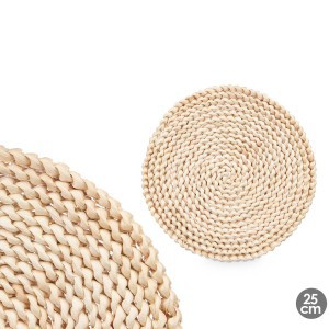 Padėkliukas stalo D25 cm kukurūzų pluoštas Kinvara 74829