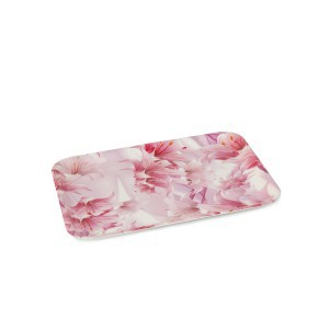 Padėklas plastikinis 32x23 cm Gėlės (mix) 50951