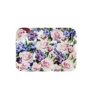Padėklas plastikinis 32x23 cm Gėlės (mix) 50951