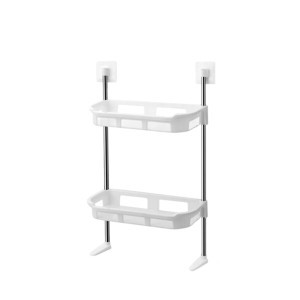 Lentynėlė virš klozeto pastatoma balta 61x30.5x14 cm 27357