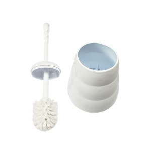 Šepetys klozeto su dėklu baltas D17xH41 cm 10575 Italija STEFANPLAST