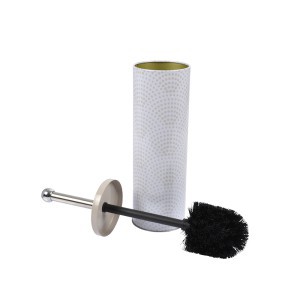 Šepetys klozeto su dėklu D9,4xH38,5 cm metalinis MINERAL douceur d'intérieur