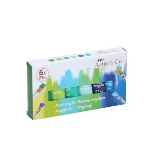 Akriliniai dažai 6 vnt. x21 ml 871125249878