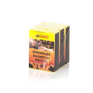 Degtukai 5,5 cm 3x100 vnt Favorit 54454
