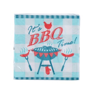 Servetėlės popierinės BBQ 25x25 cm 871457263502