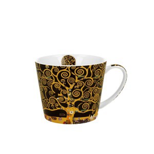 Puodelis porcelianinis G. Klimt Gyvenimo medis 600 ml DUO
