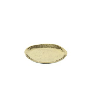 Dekoratyvinė lėkštelė metalinė 13x13x1,5 cm SAVEX