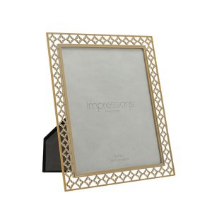 Rėmelis metalinis ažūrinis aukso spl. 20x25 cm FS15980 Widdop