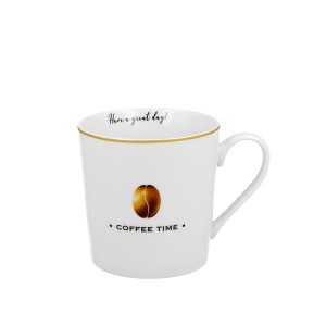 Puodelis porcelianinis  COFFEE TIME 2 DUO