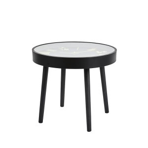 Staliukas su laikrodžiu tylaus veikimo Home Deco HD0073