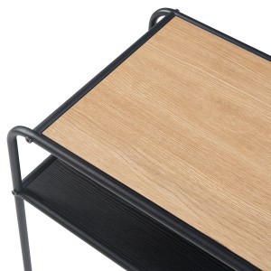 Staliukas 55x51x36 cm juoda/ąžuolo sp. PXFF-0144 84238850