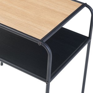 Staliukas 55x51x36 cm juoda/ąžuolo sp. PXFF-0144 84238850