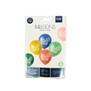 Balionų rinkinys You are a Star! 6 vnt D33 cm Folat 118422