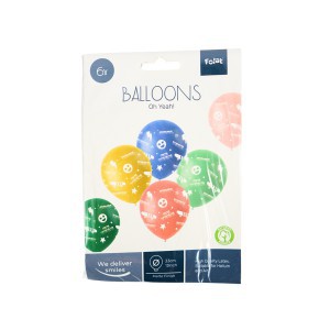 Balionų rinkinys Oh yeah! 6 vnt D33 cm Folat 118427