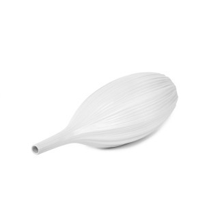 Vaza keramikinė balta 50x16 cm  31336